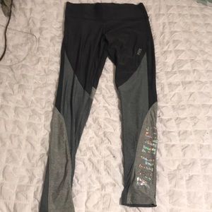 Gray Victoria’s Secret pink leggings